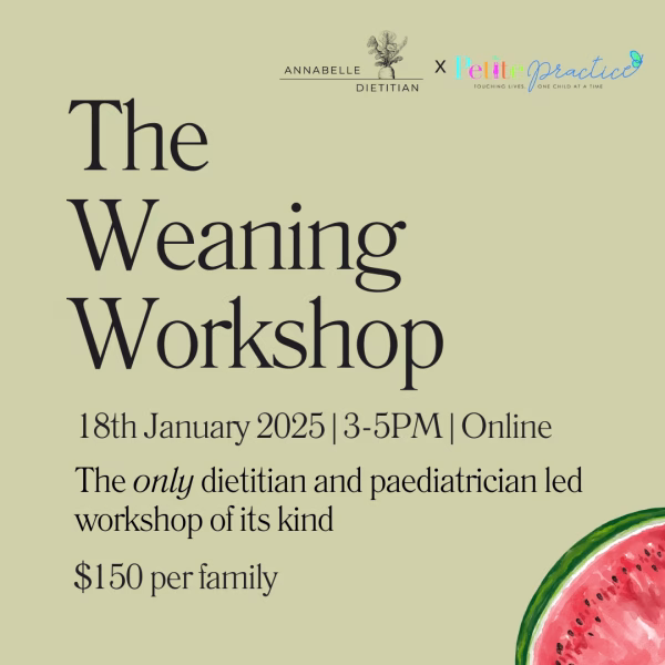 The Weaning Workshop - 18 January 2025
