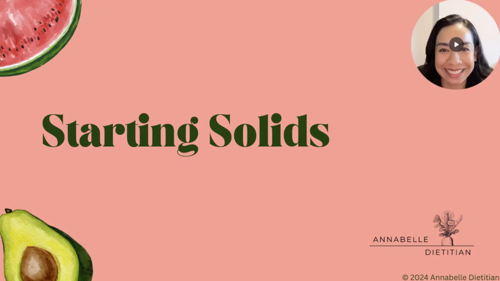 Starting Solids Course