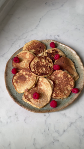 Banana Tofu Pancakes 6 - Serve